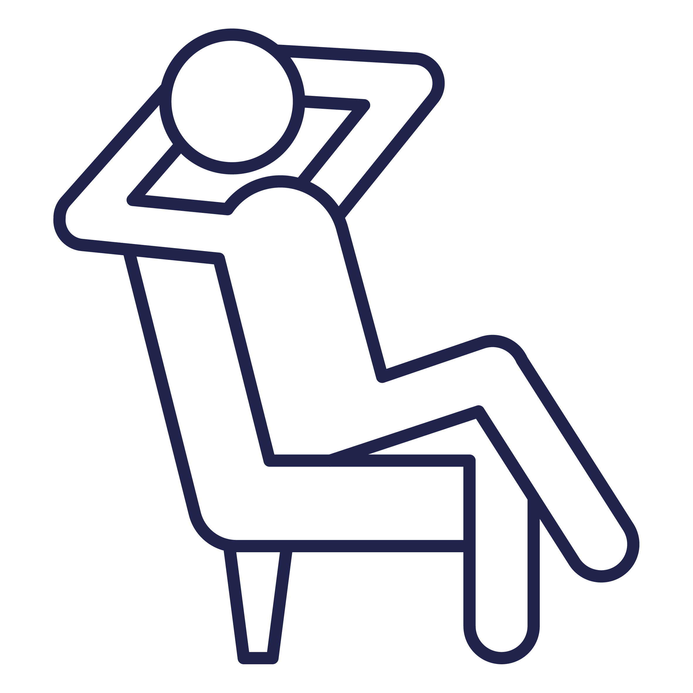 Symbol für 'Entspannte Aktivität'