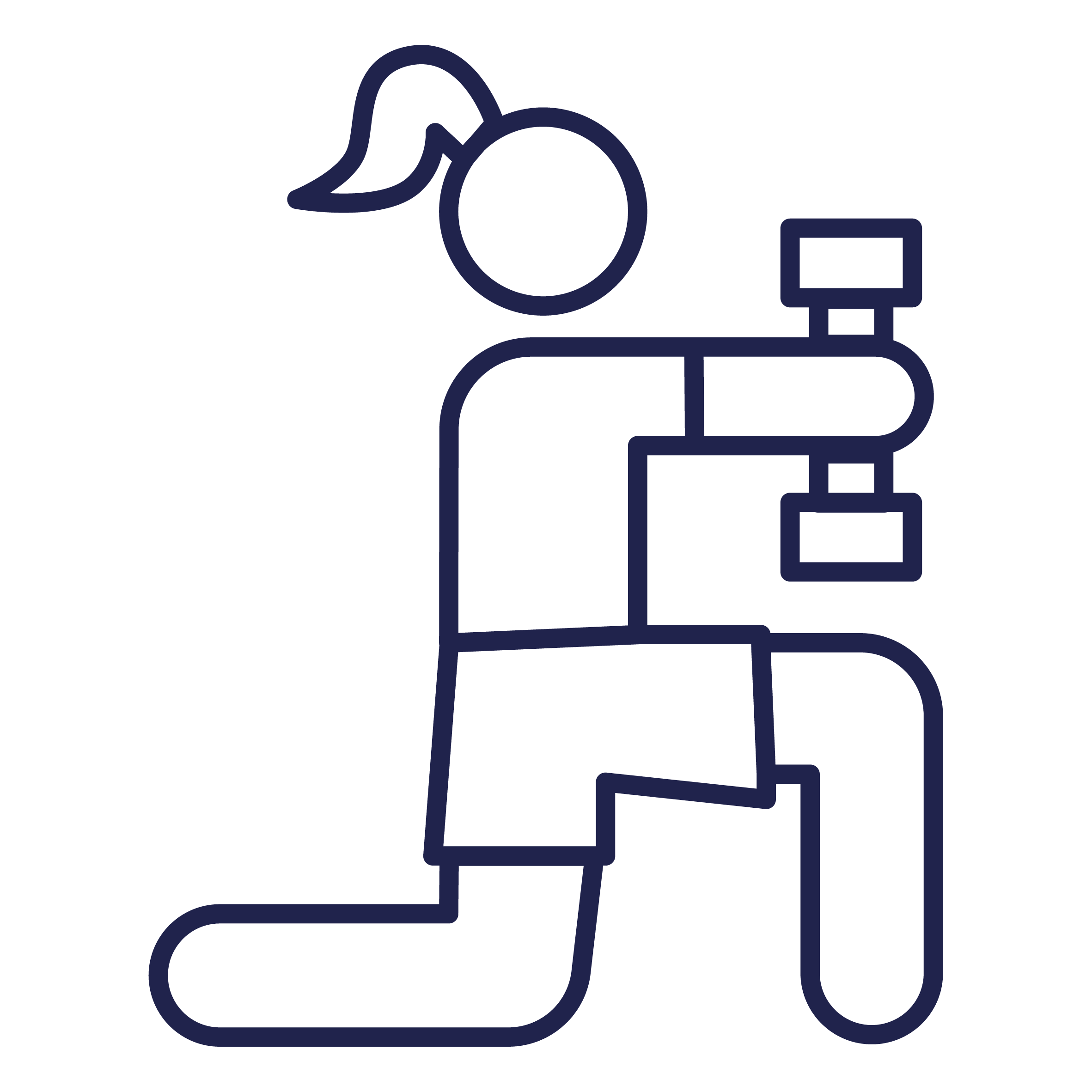 Funktionales Krafttraining Symbol