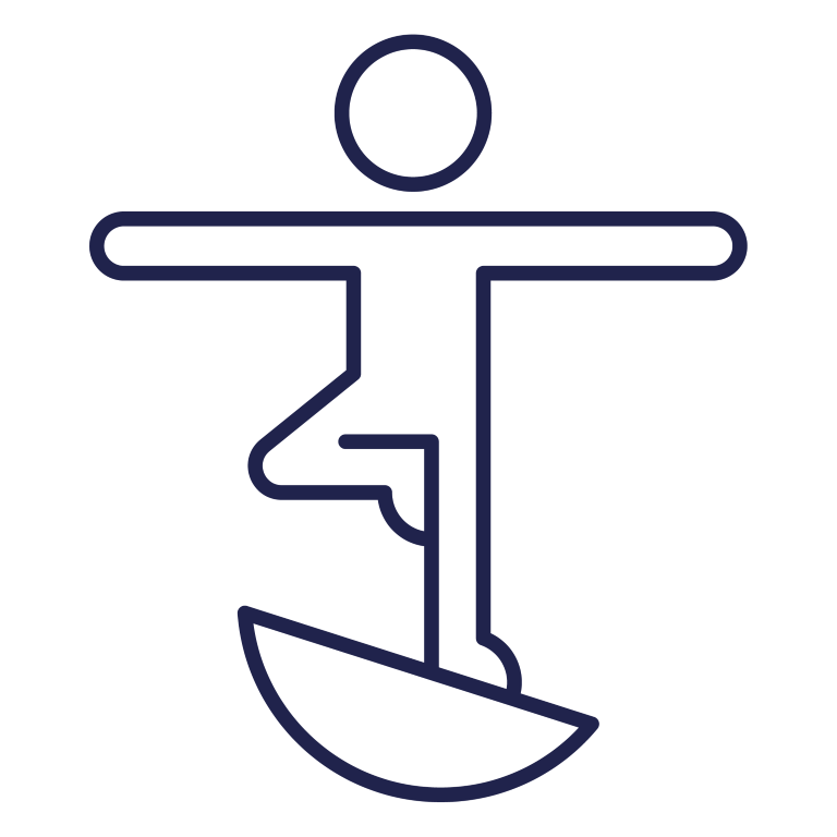 Icon Körperspannung und Haltung