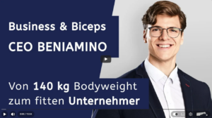 Von 140 kg Körpergewicht bis zur Gründung von Business & Biceps
