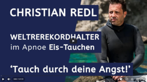 Weltrekorde unter Eis – Apnoe Taucher Christian Redl